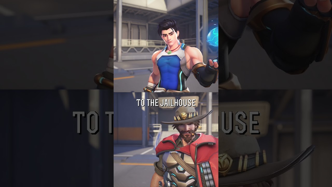 New Wuyang and Cassidy interaction - Overwatch