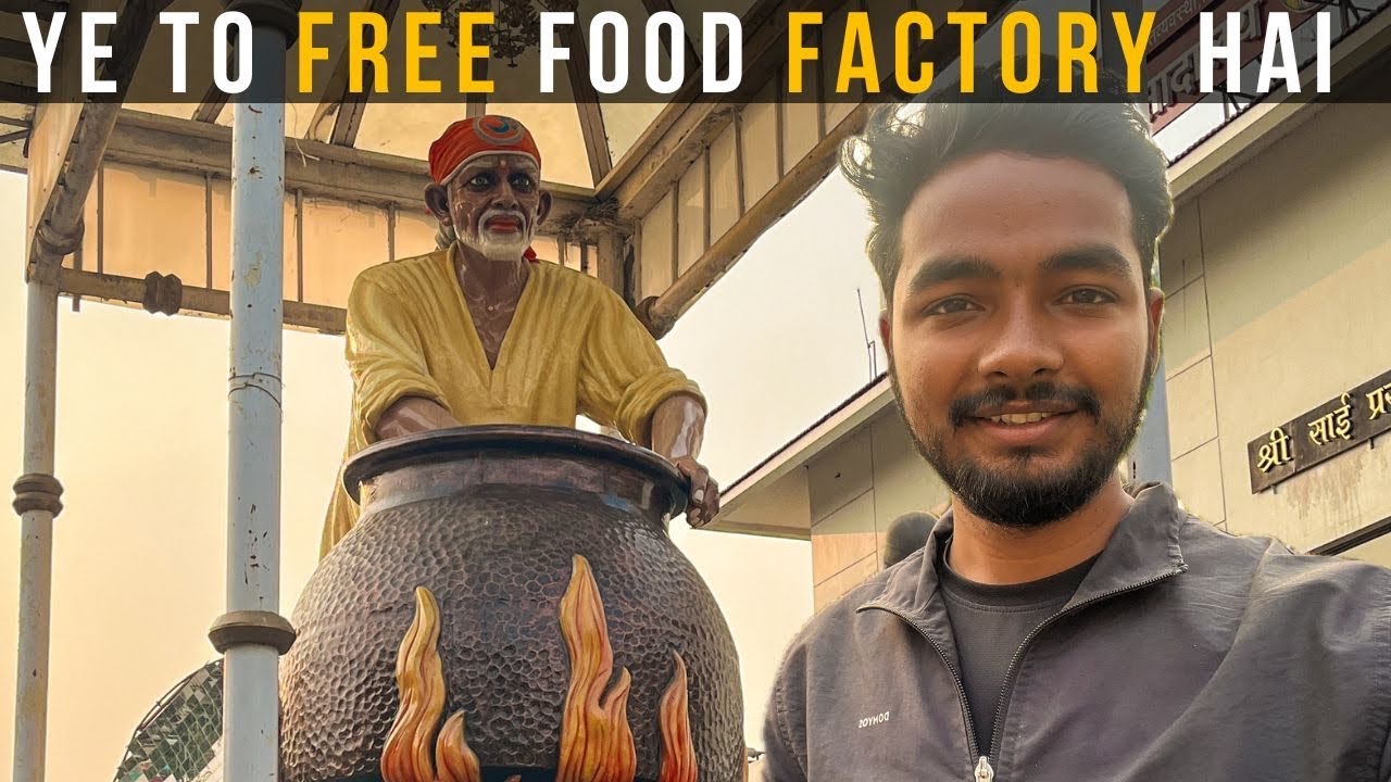 Free Food for Lakhs | Shirdi Sai Baba Bhandara
