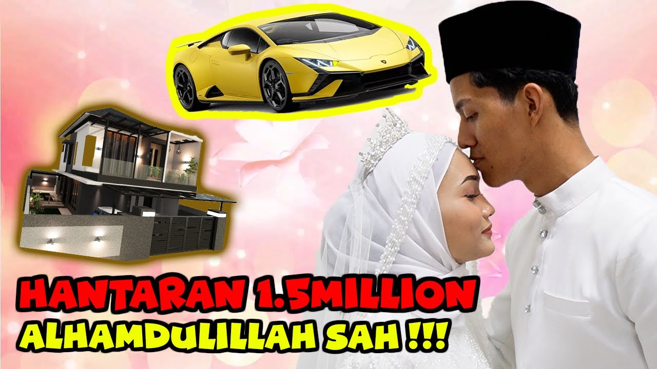 AMMOR & TEAH SAH JADI SUAMI ISTERI ! - HANTARAN 1.5 MILLION !