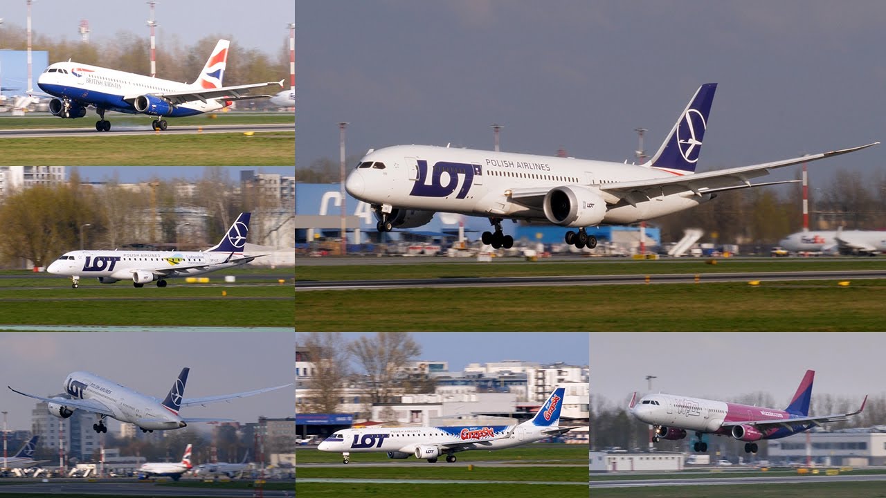 Plane Spotting Warsaw Chopin Airport (WAW) ✈️ Arrivals & Departures 4K | EP.15