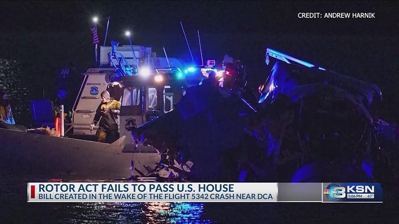 ROTOR Act, introduced after Flight 5342 crash, fails in House