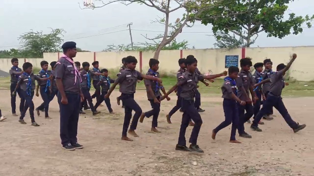 Kodiyur scout and guide activity 