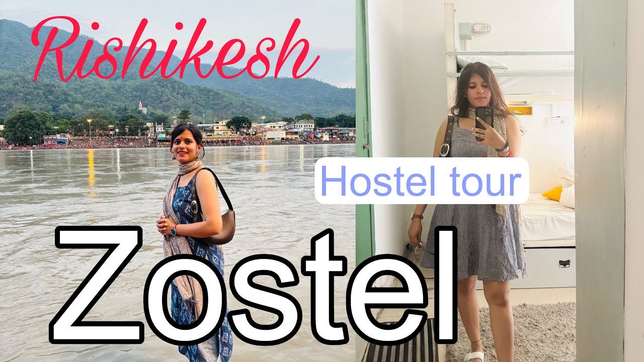 Zostel Laxman jhula hostel tour | Rishikesh | budget friendly | solo travellers #hostel #rishikesh 