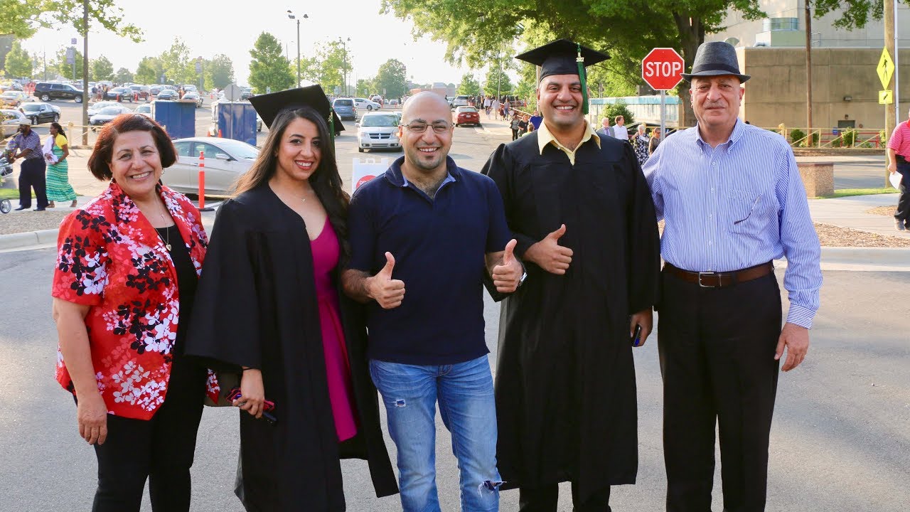 هكذا احتفلت ماما سعاد بتخرج نور و فيرو ابراهيم