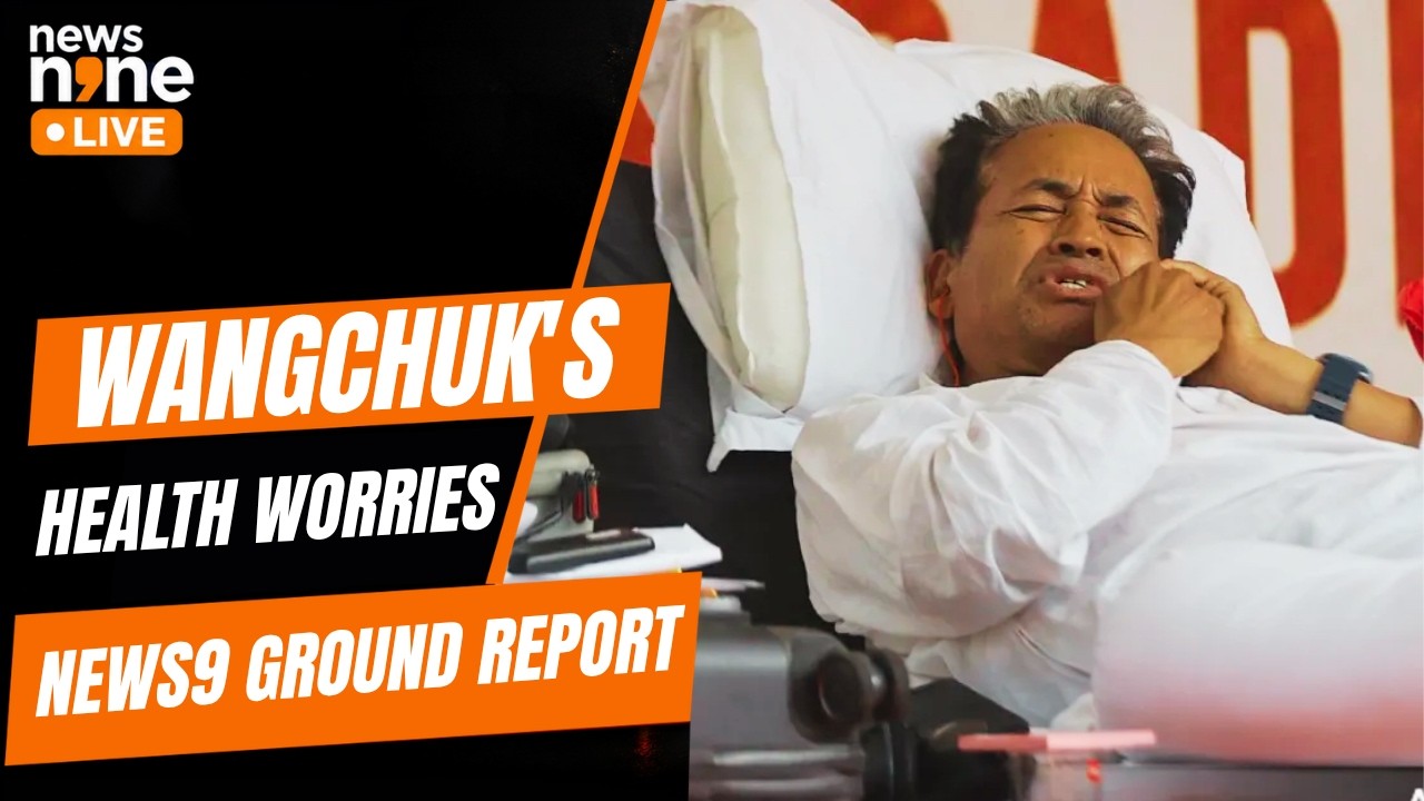 Sonam Wangchuk's Health Deteriorates During Hunger Strike | Ground Report From Jantar Mantar |News9