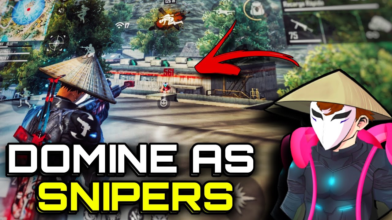 COMO JOGAR DE AWM NO FREE FIRE (MOBILE) !!