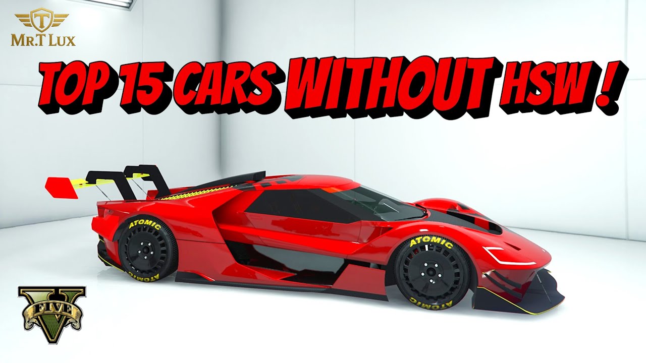 GTA 5 Top15 FASTEST CARS NON HSW 2026 🏎️