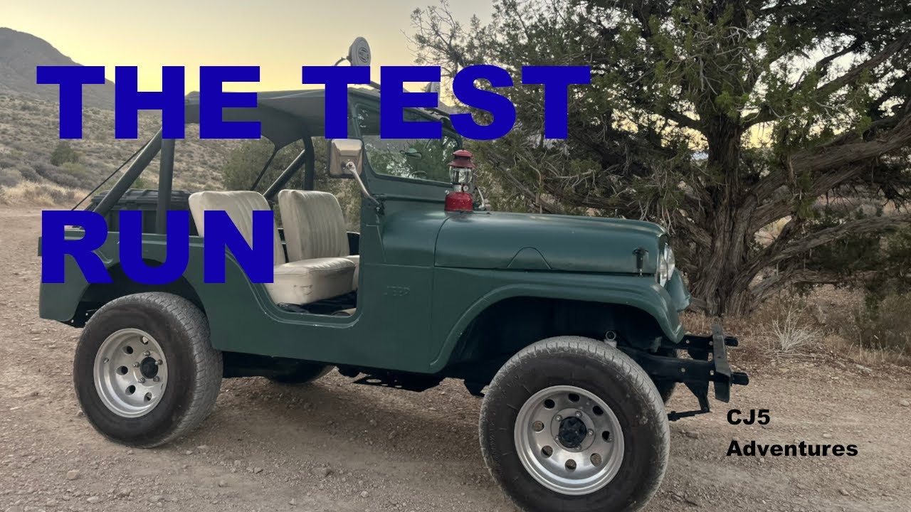 Тестируем Jeep CJ5 перед нашей поездкой!