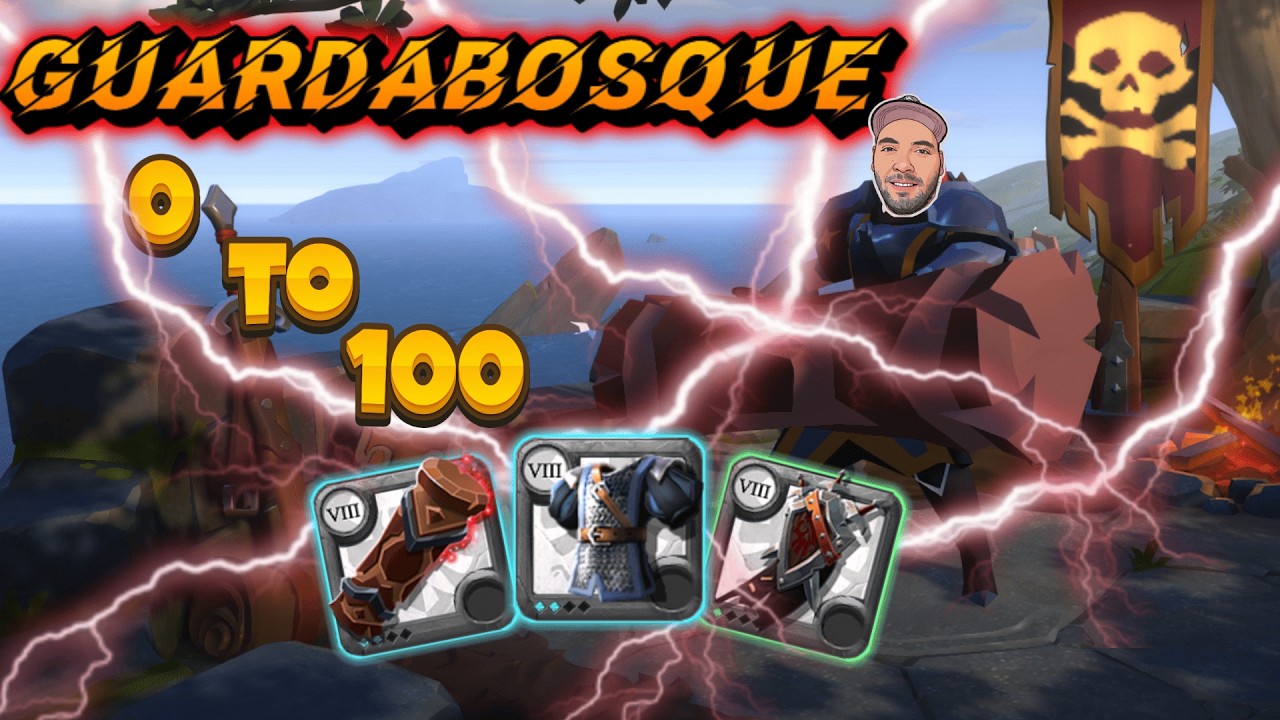 ¡ESTE MARTILLO ESTA DEFINITIVAMENTE ROTO! GuardaBosque 0 a 100 con PVP en Avalon 🔨
