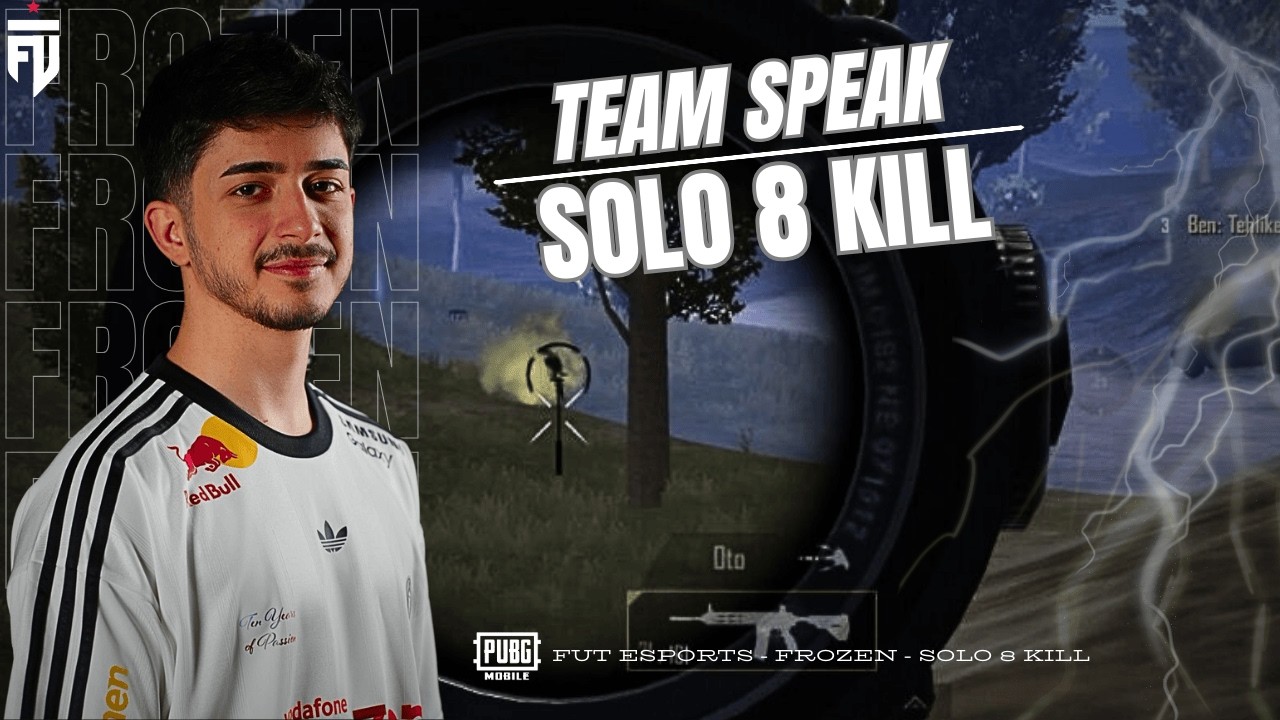 FUT ESPORTS SOLO 8 KILL TEAMSPEAK ! (PUBG MOBILE)