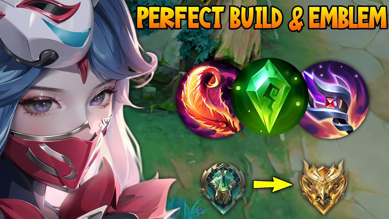 FINALLY! FOUND PERFECT BUILD & EMBLEM LUO YI FOR SOLO RANKED SEASON 38 | MLBB