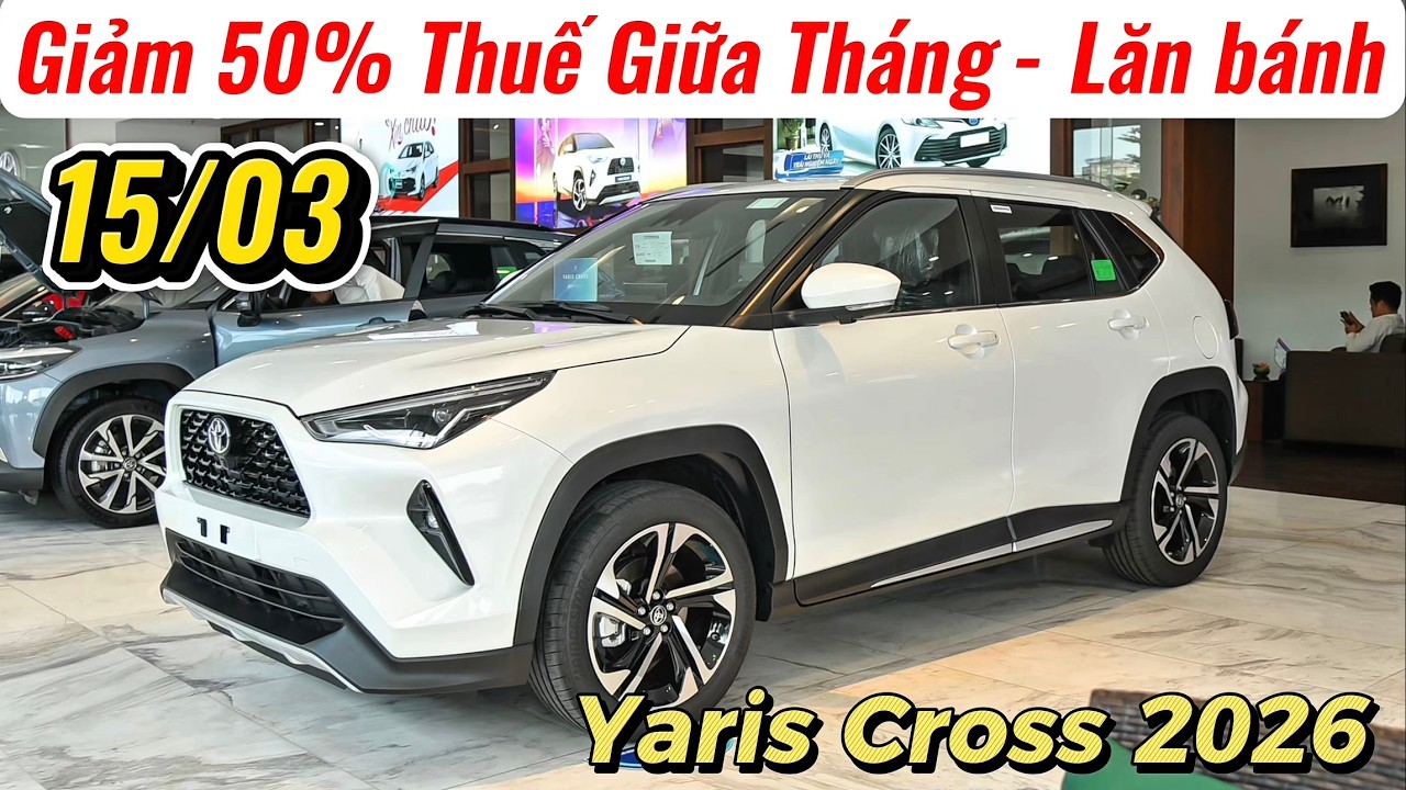 ✅Cạnh Tranh Xforce, Creta Giữa Tháng Giá Xe Toyota Yaris Cross Giảm Còn Hơn 600Tr | Giá Xe Việt