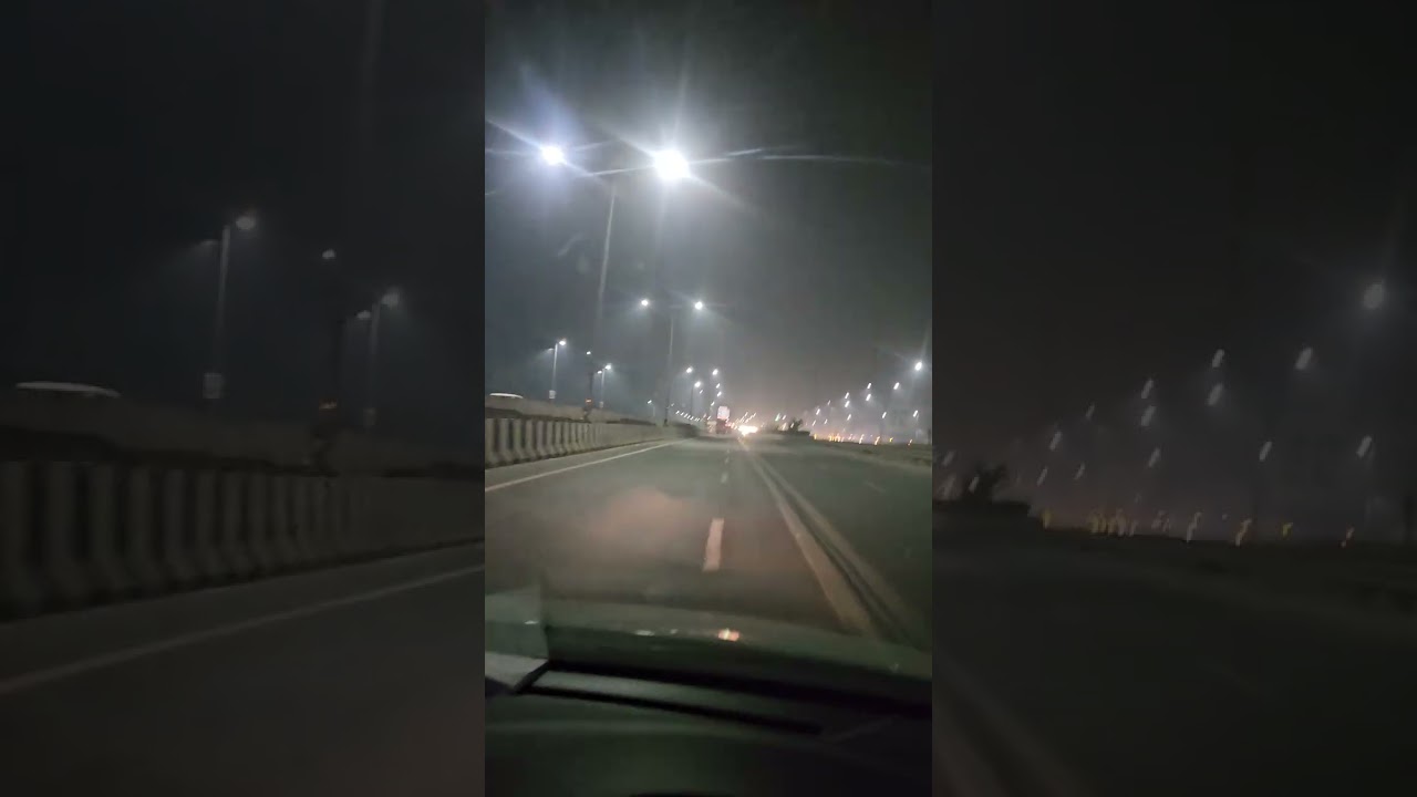 Accident  hote hote bachaa  Night driving NH 24  