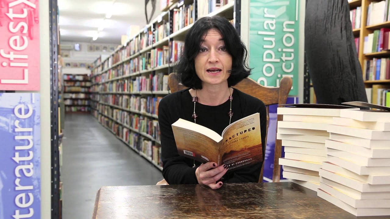 Cl&aacute;r N&iacute; Chonghaile reads in Kennys Bookshop
