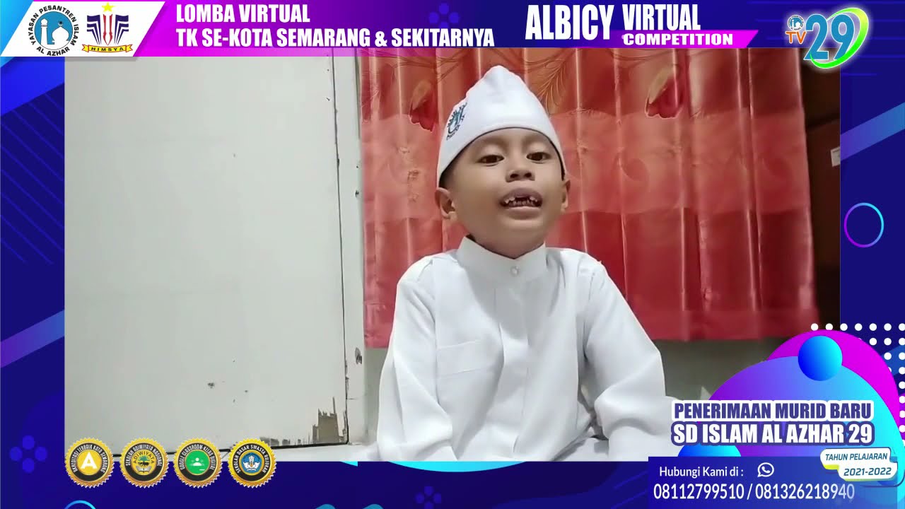 #6 Adiksya Rakha Dhananjaya Surat Al Fatihah ( ALBICY VIRTUAL COMPETITION )