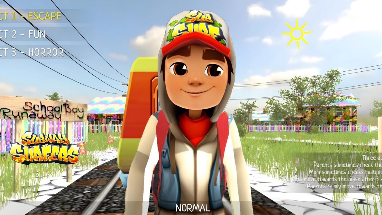 Schoolboy Runaway in Subway Surfers | Andrew Has Became a Jake and Galya Became a Tricky