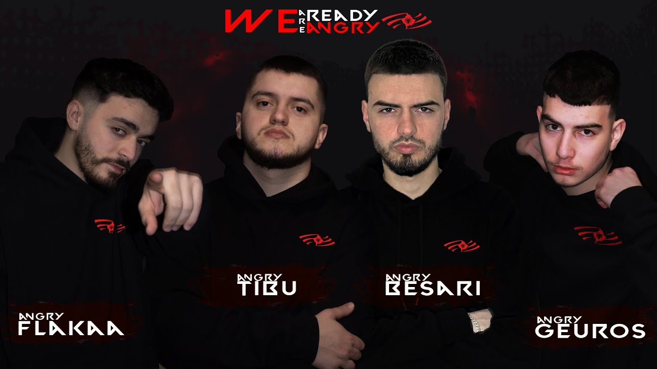 angryTEAM NEW ROSTER FIRST WIN (ALBANIAN TOUR ) PubgMobile