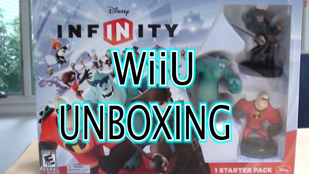Disney Infinity - WiiU Game Unboxing