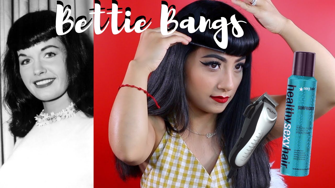 Como Corto Mis Bettie Bangs