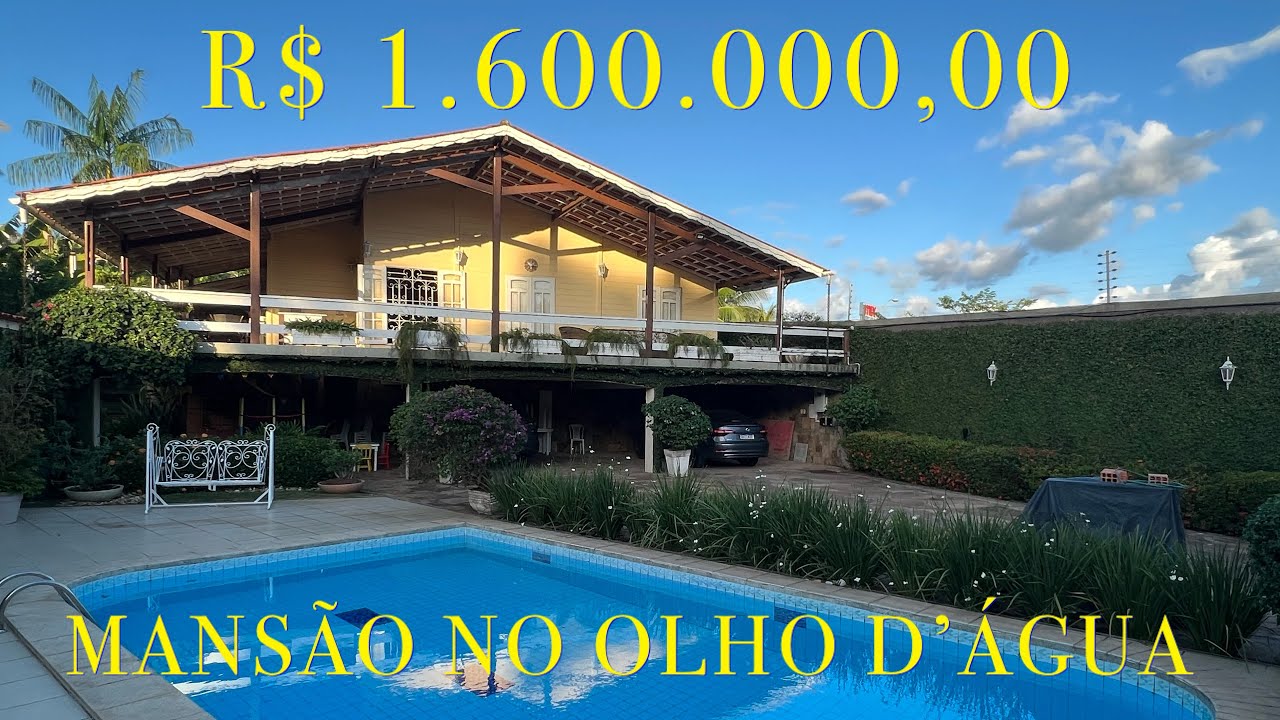 MANSÃO DE R$ 1.6 MILHÃO NO OLHO D’ÁGUA - SÃO LUÍS