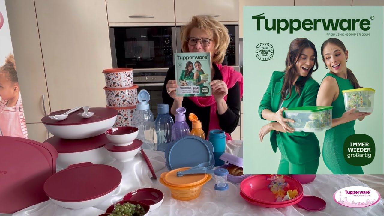 Endlich ist er da: Der neue Tupperware Katalog Frühling/Sommer 2024