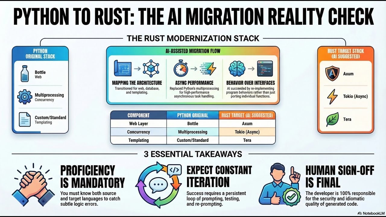 (Podcast) Migrating Python to Rust with Claude AI Lessons from the AI Frontier