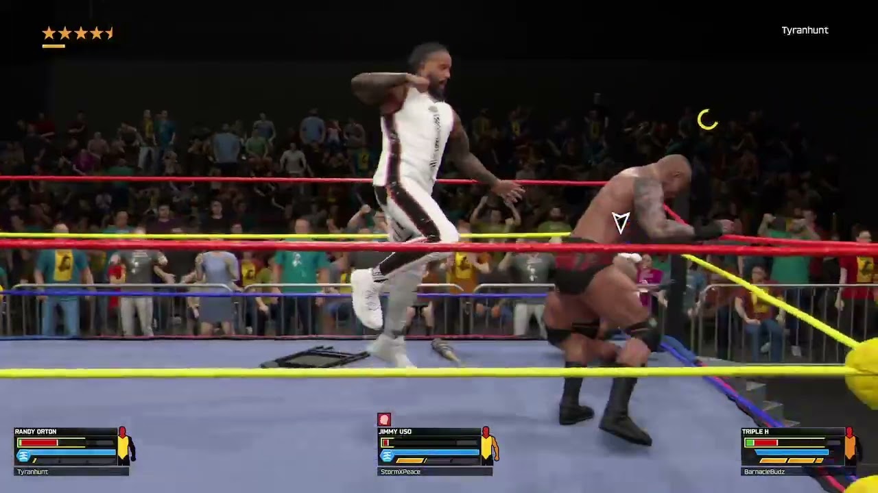 Awa gift of the gods title match