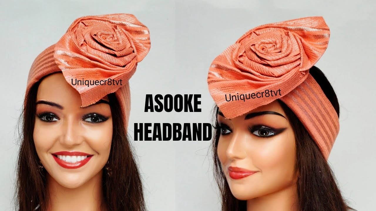 Как сделать повязку на голову Fan Asooke #turbantutorial #turban #trending #autogele