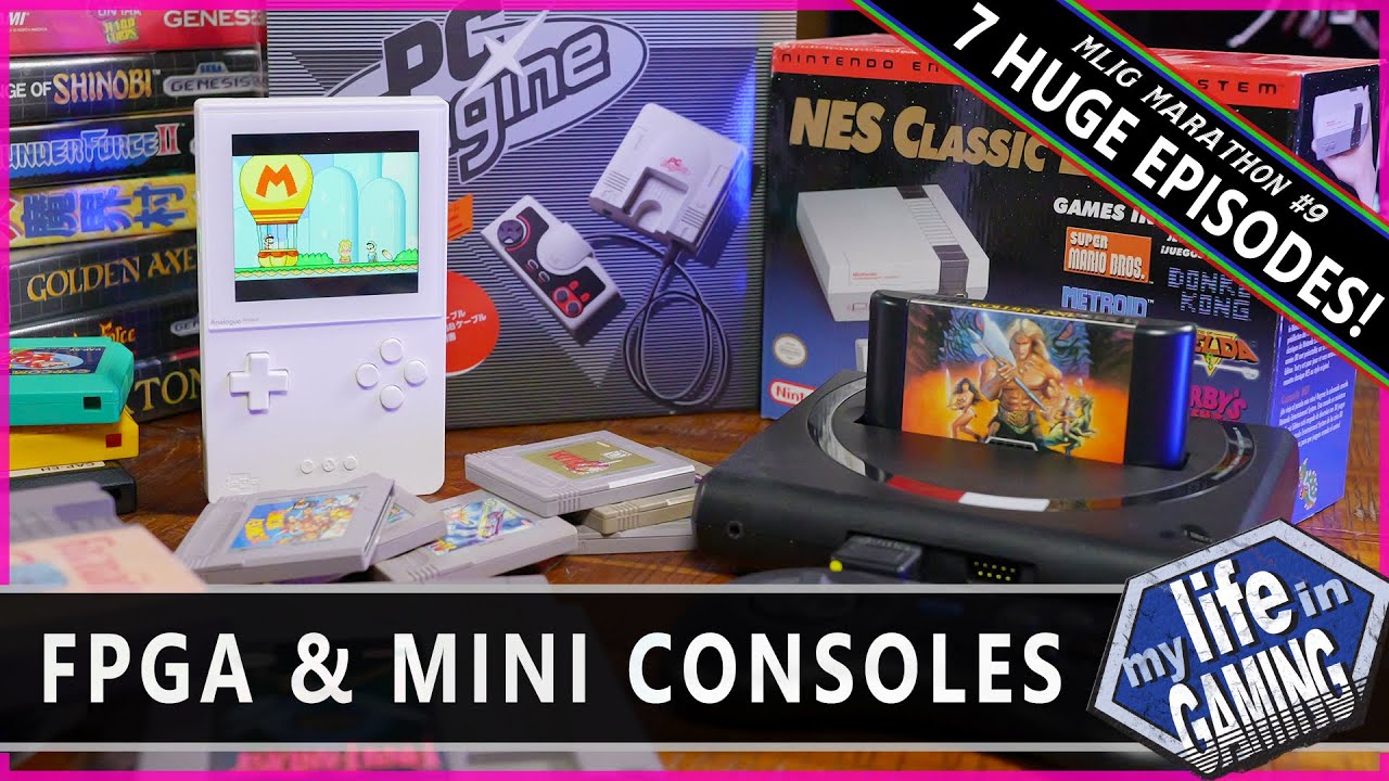 My Life in Gaming Marathon #9 - FPGA and Mini Consoles