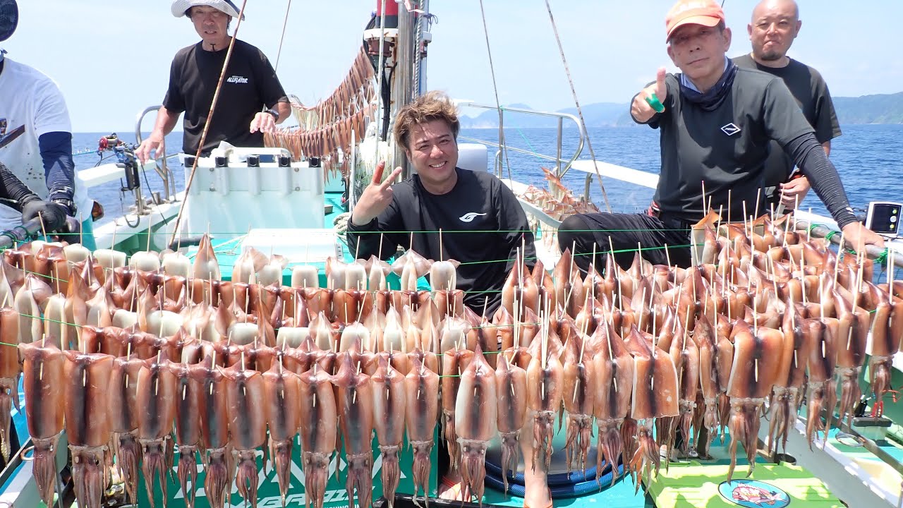 石廊崎スルメイカ 釣り【Live】　伊豆とび島丸
