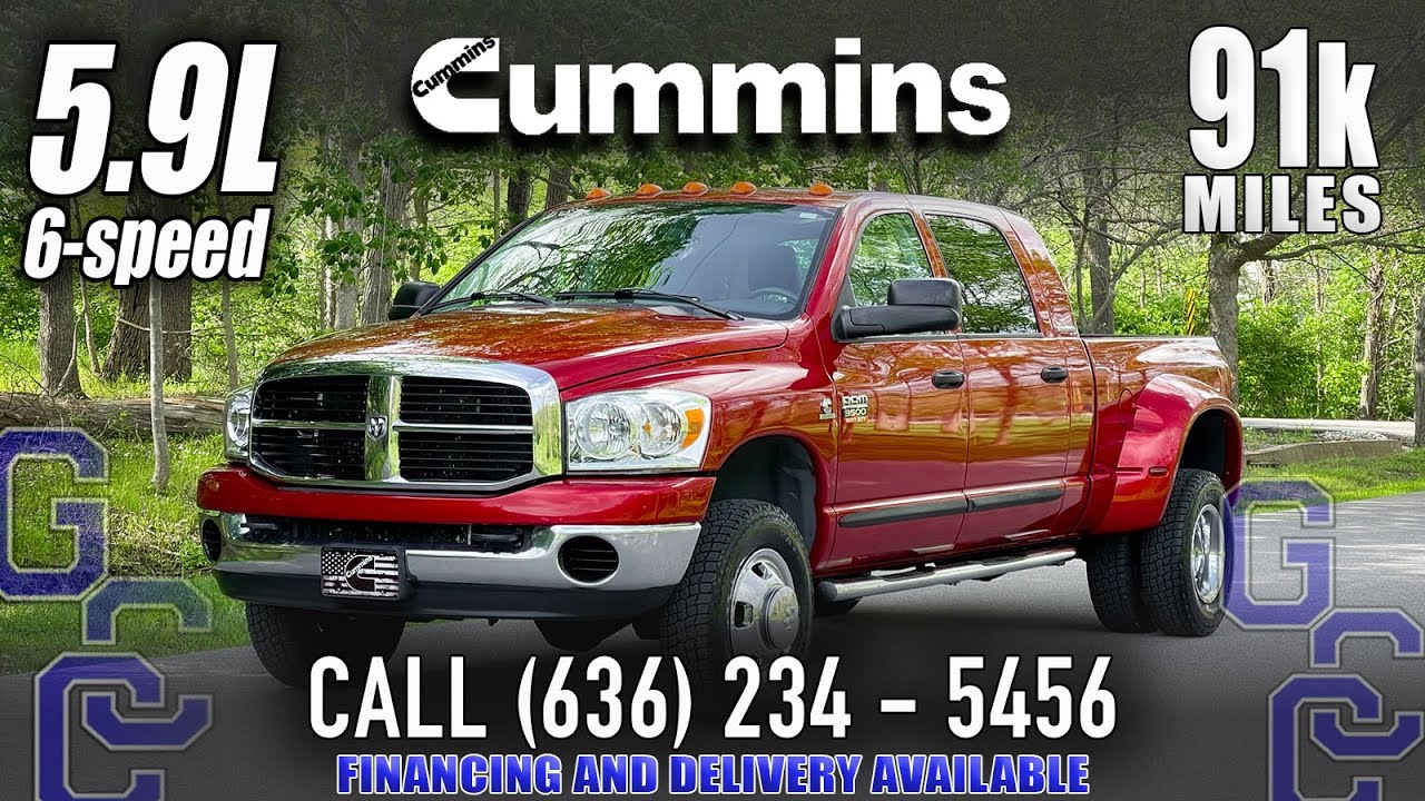 Продаётся: Dodge Ram 3500 Megacab 2007 года выпуска с коробкой передач 5.9 Cummins и двойным прив...