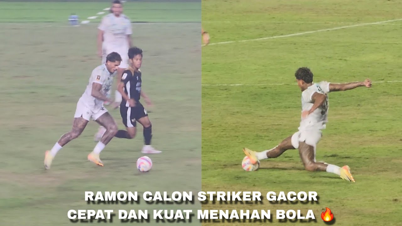 Lari kenceng & Lincah!! Debut Ramon Tanque bersama PERSIB match vs Dewa United di Piala Presiden