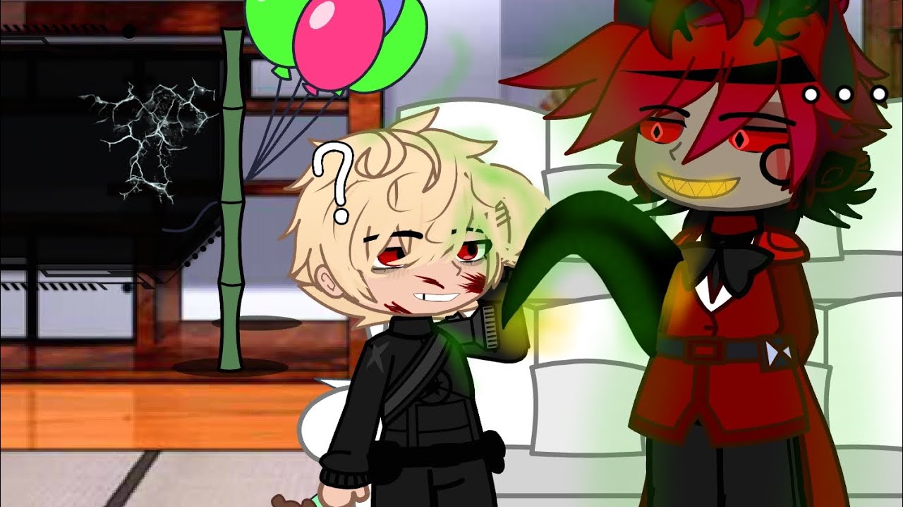 Hazbin Hotel react to Alastor as Aiden Clark/gacha club/sbg x hazbin hotel/Aidlyn/Au in desc/REPOST