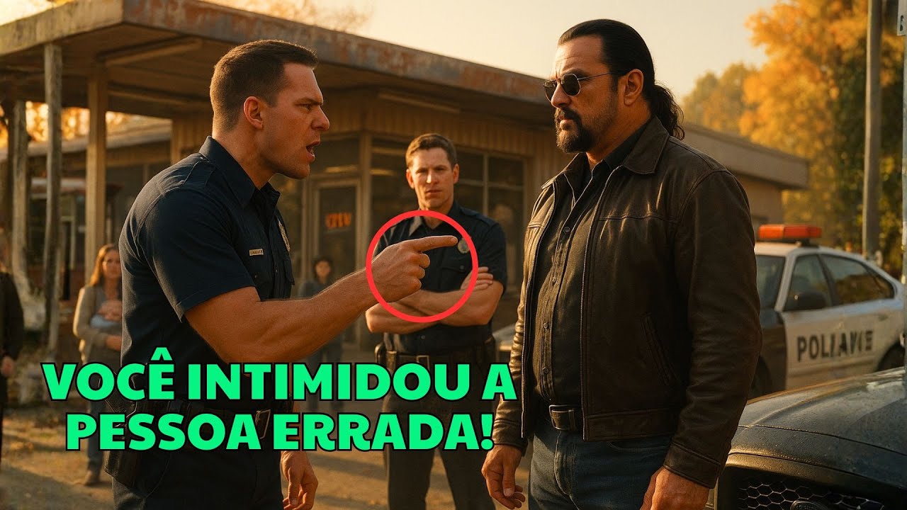 Policiais batem em Steven Seagal e se arrependem ao ouvir: “Sou o novo chefe.”