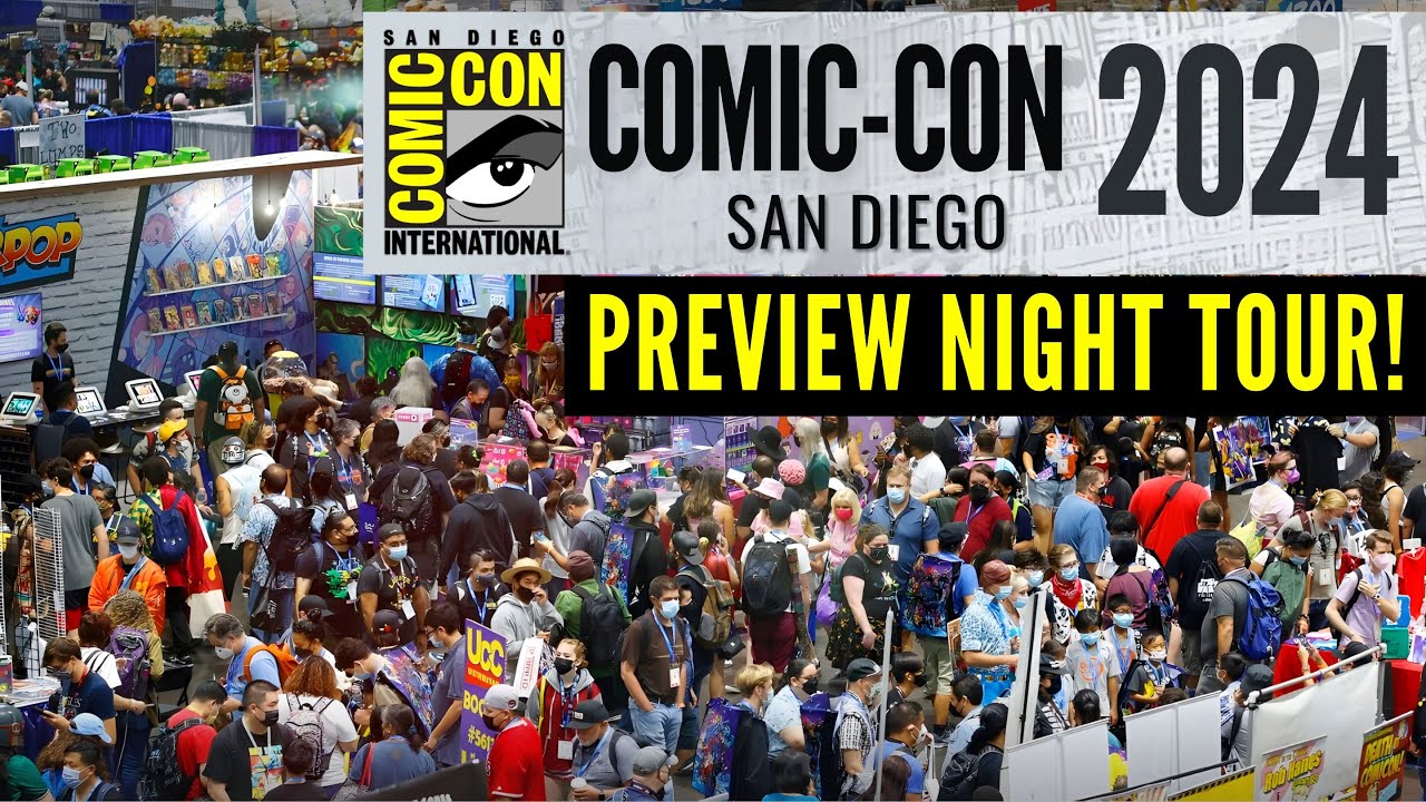 Предварительный показ San Diego Comic-Con 2024: первый взгляд!