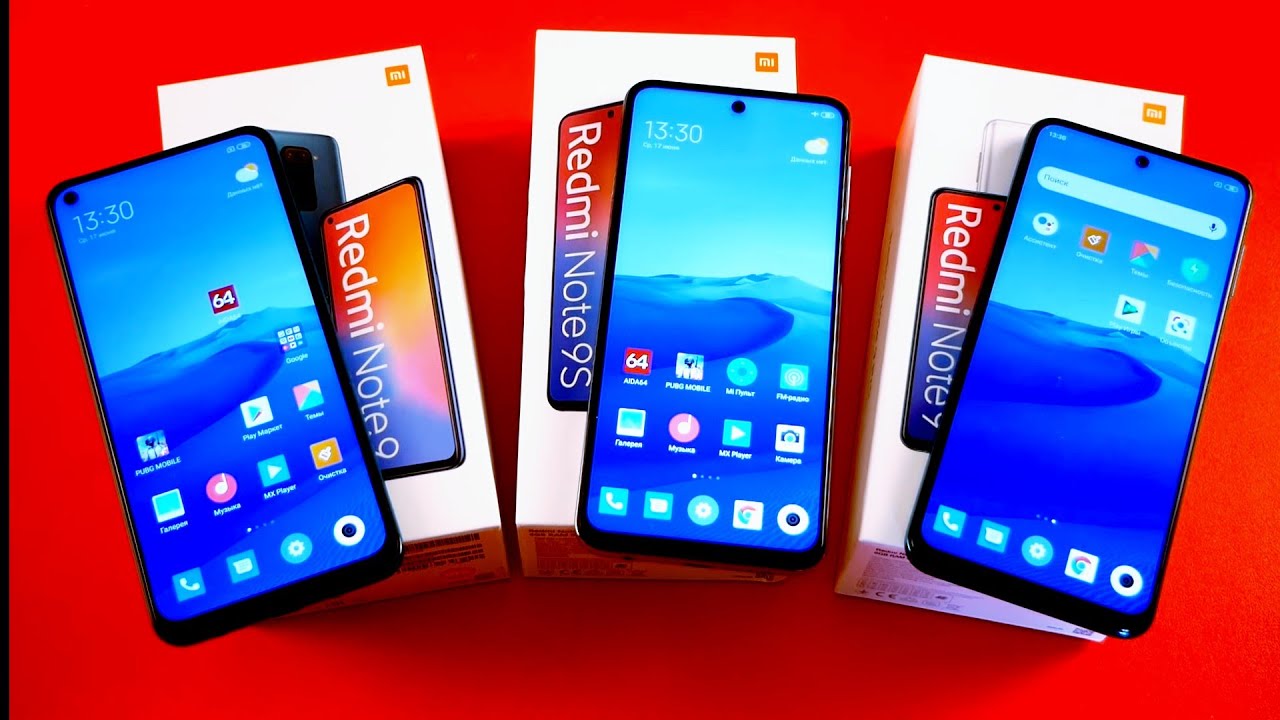 СРАВНЕНИЕ ВСЕХ Xiaomi Redmi Note 9, 9S и 9PRO / Арстайл /
