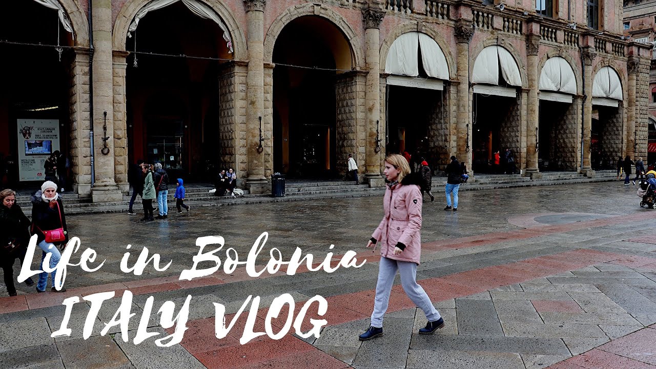 Vlog #5 Что мы делали в Болонье?