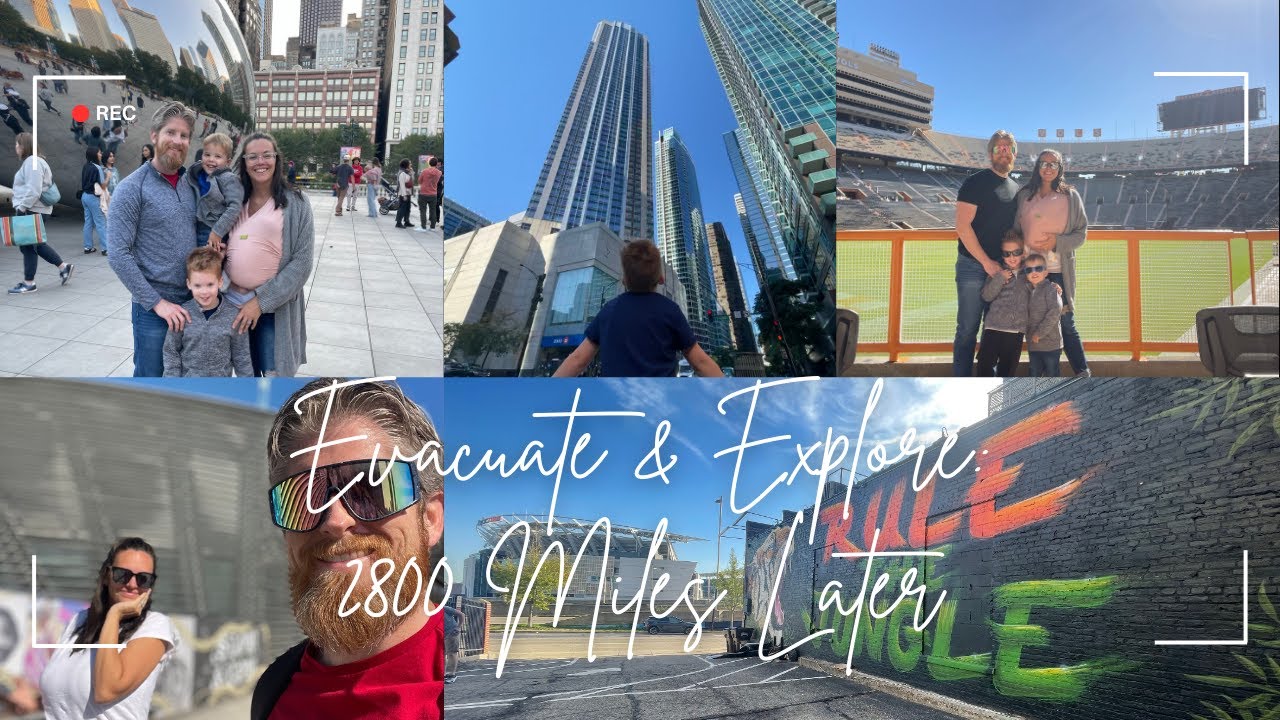 Vlog #9: Evacuate & Explore: 2800 Miles Later