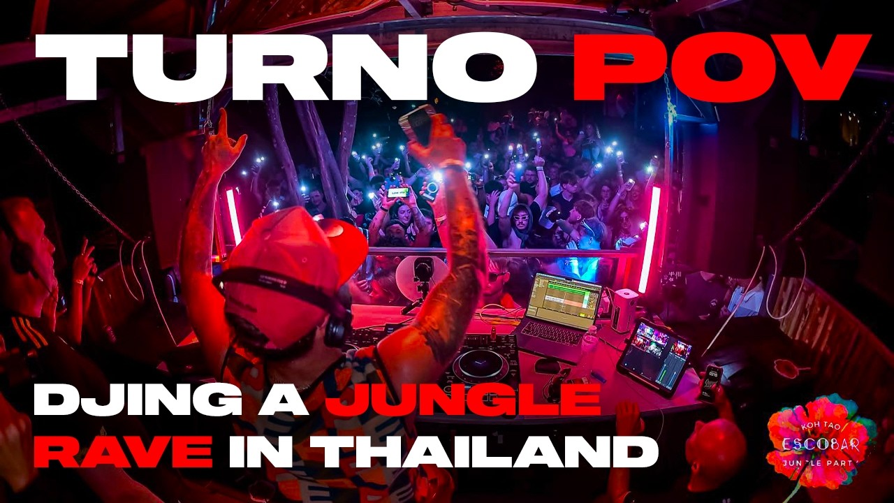 I PLAYED A JUNGLE RAVE IN THAILAND!!! - TURNO POV