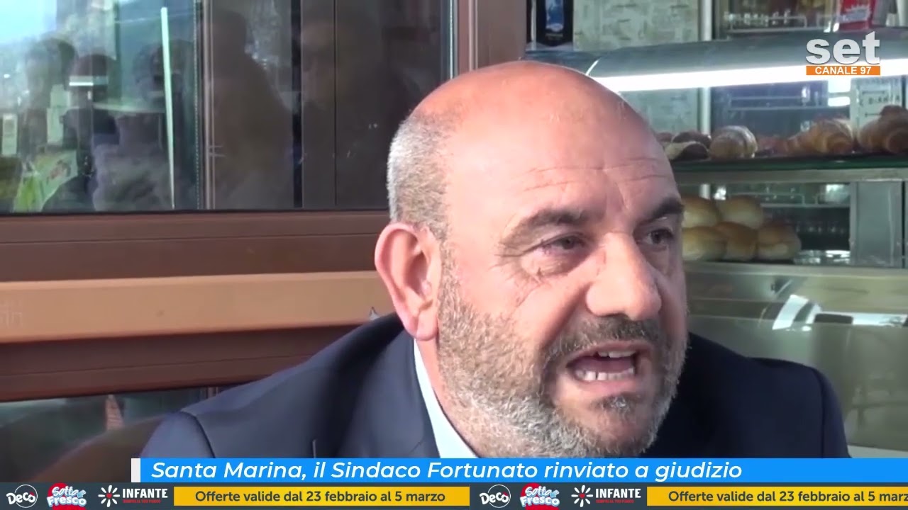 Santa Marina, il Sindaco Fortunato rinviato a giudizio