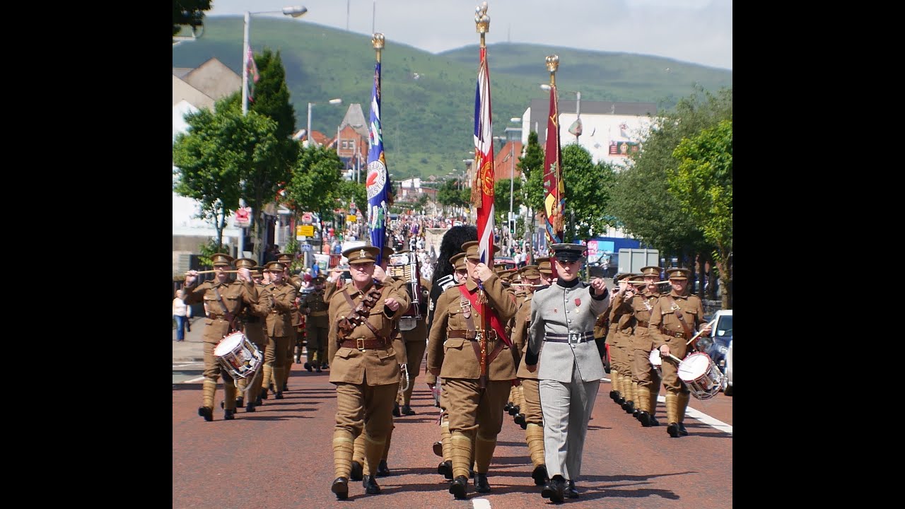 Somme Centenary Parade Belfast 18th June 2016