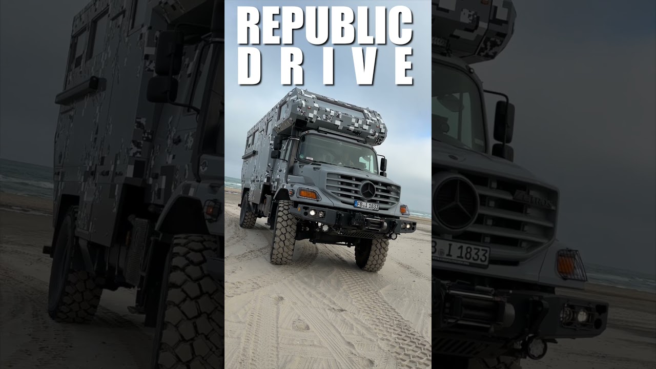 MERCEDES-BENZ Zetros 4x4 EXMO at Tornby Beach