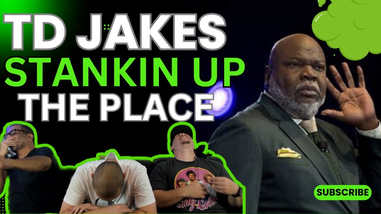 Попробуй не засмеяться🤣🤣 TD Jakes — пукающий проповедник | РЕАКЦИЯ