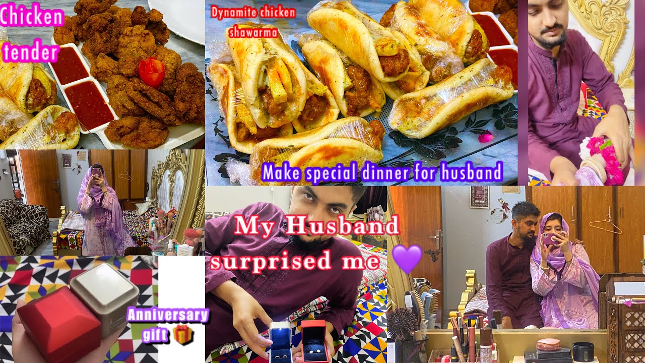 Husband na diya surprise 😍 itna acha gift mila🥰 Arrange special dinner for him 🥰