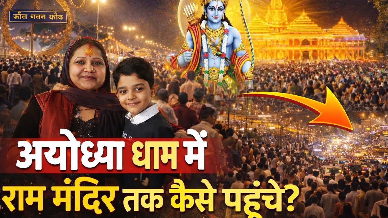 Ayodhya ramlala mandir kaise pahunche Darshan blog