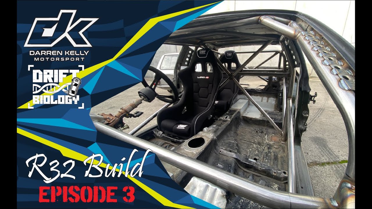 4 Seater R32 Drift Build | EP3 | ROLL CAGE!!