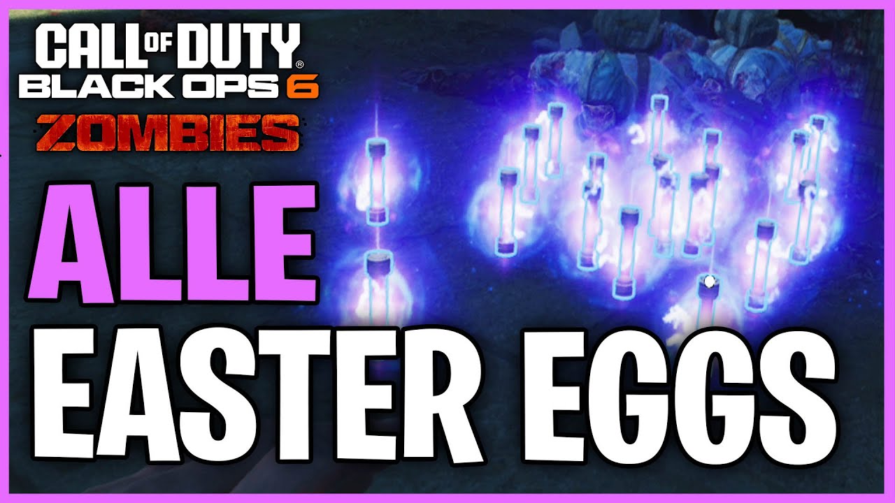 Alle Easter Eggs auf der Karte Terminus | Black Ops 6 Zombies Deutsch