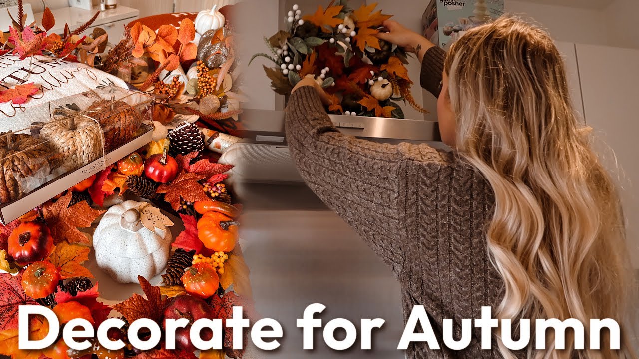 Cosy decorate for Autumn with me 2023🍂🎃| UK Fall decor | Sophie Faye