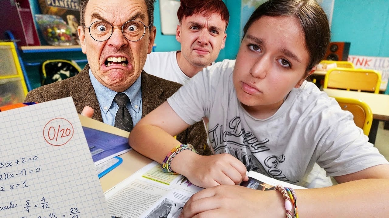 LE PROF REMPLACANT EST HORRIBLE ! - PINK LILY