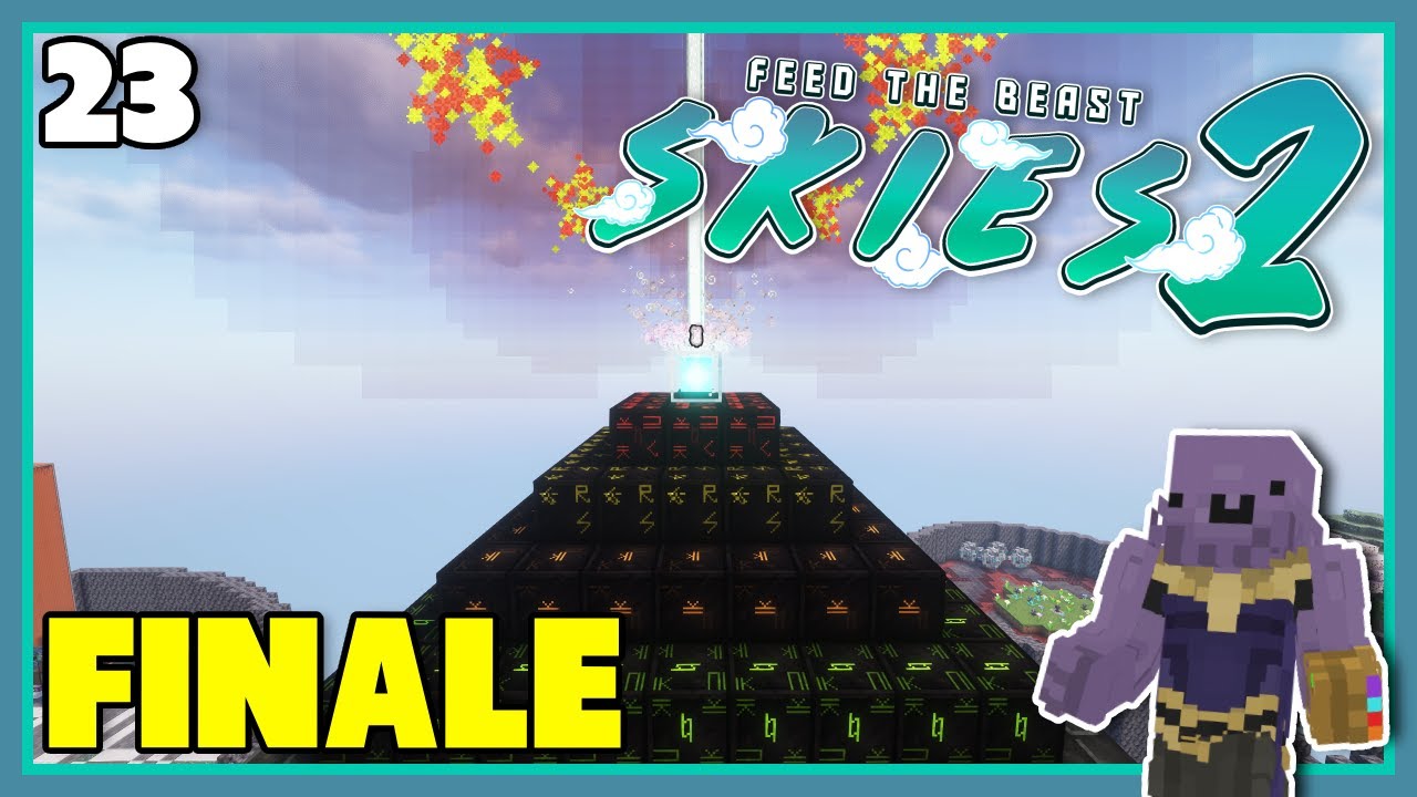 Feeding The Beast. | Финал FTB Skies 2 (МИРНАЯ СКАЧКА)